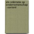 ELO Oriëntatie op ondernemerschap - Content
