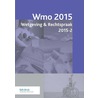 Wmo 2015 Wetgeving & Rechtspraak door Onbekend