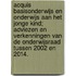 Acquis basisonderwijs en onderwijs aan het jonge kind; adviezen en verkenningen van de Onderwijsraad tussen 2002 en 2014.