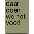 Daar doen we het voor!