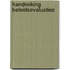 Handreiking Beleidsevaluaties