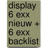 Display 6 exx nieuw + 6 exx backlist by Jan Geurtz