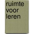 Ruimte voor leren