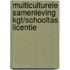 Multiculturele samenleving KGT/Schooltas licentie