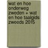 Wat en Hoe Onderweg Zweden + Wat en Hoe Taalgids Zweeds 2015