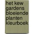 Het Kew Gardens bloeiende planten kleurboek