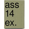 ASS 14 ex. door Willy Linthout