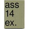 ASS 14 ex. by Willy Linthout