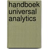 Handboek universal analytics door Gerard Rathenau