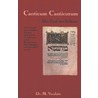 Canticum Canticorum by M. Verduin