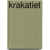 Krakatiet by Karel Capek