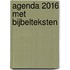 Agenda 2016 met bijbelteksten