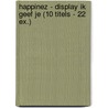 Happinez - display Ik geef je (10 titels - 22 ex.) by Happinez