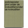 poëzieposter plint Onder de krokodillenOnder de krokodillen door Rikkert Zuiderveld
