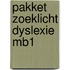 Pakket zoeklicht dyslexie MB1