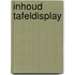 inhoud tafeldisplay