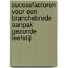 Succesfactoren voor een branchebrede aanpak gezonde leefstijl by Harold van der Werff