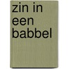 Zin in een babbel by Paulus