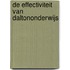 De effectiviteit van daltononderwijs