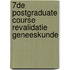7de Postgraduate Course Revalidatie Geneeskunde