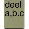 deel a,b.c by Silke Meyer
