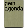 Gein agenda door Onbekend