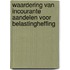 Waardering van incourante aandelen voor belastingheffing