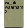 Wat ik waarnam 2 door Onbekend