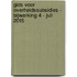 Gids voor overheidssubsidies - bijwerking 4 - juli 2015