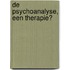 De psychoanalyse, een therapie?