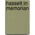 Hasselt in memorian