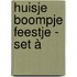 Huisje boompje feestje - set à