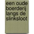 Een oude boerderij langs de Slinksloot