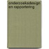Onderzoeksdesign en rapportering