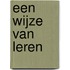 Een wijze van leren
