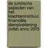 De juridische aspecten van het Klachteninstituut Financiële Dienstverlening (Kifid) anno 2015