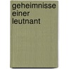 Geheimnisse einer Leutnant door C. Hampton Jones