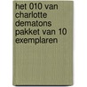 Het 010 van Charlotte Dematons pakket van 10 exemplaren by Charlotte Dematons