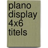 Plano display 4x6 titels door Marvel