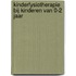 Kinderfysiotherapie bij Kinderen van 0-2 jaar