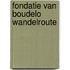 Fondatie van Boudelo wandelroute