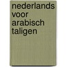 Nederlands voor Arabisch taligen door Vera Lukassen