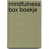 Mindfulness Box boekje door Eva Brobbel