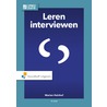 Leren interviewen by Marian Hulshof