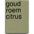 Goud roem citrus