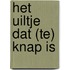 Het uiltje dat (te) knap is