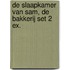 De slaapkamer van Sam, De Bakkerij set 2 ex.