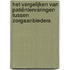 Het vergelijken van patiëntervaringen tussen zorgaanbieders