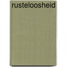 Rusteloosheid door Ignaas Devisch