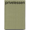 Privelessen by Alain Claude Sulzer